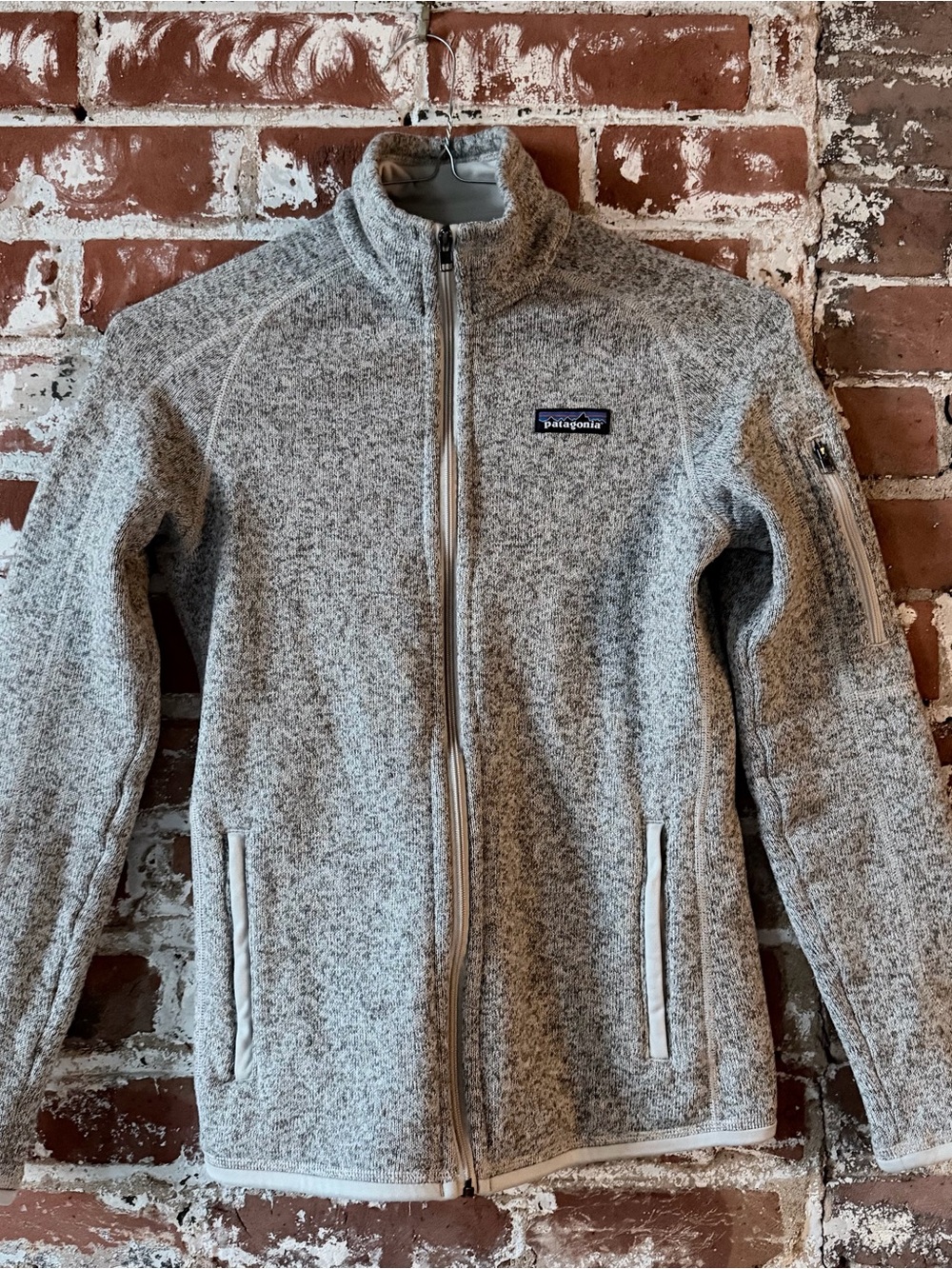 Patagonia Nautilus Tan Better Sweater Full-Zip Fleece Jacket